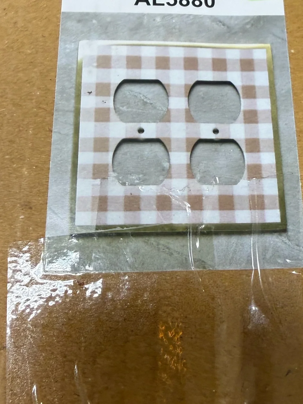 New🌟Anthropologie-McKay Patterned Switch Plate